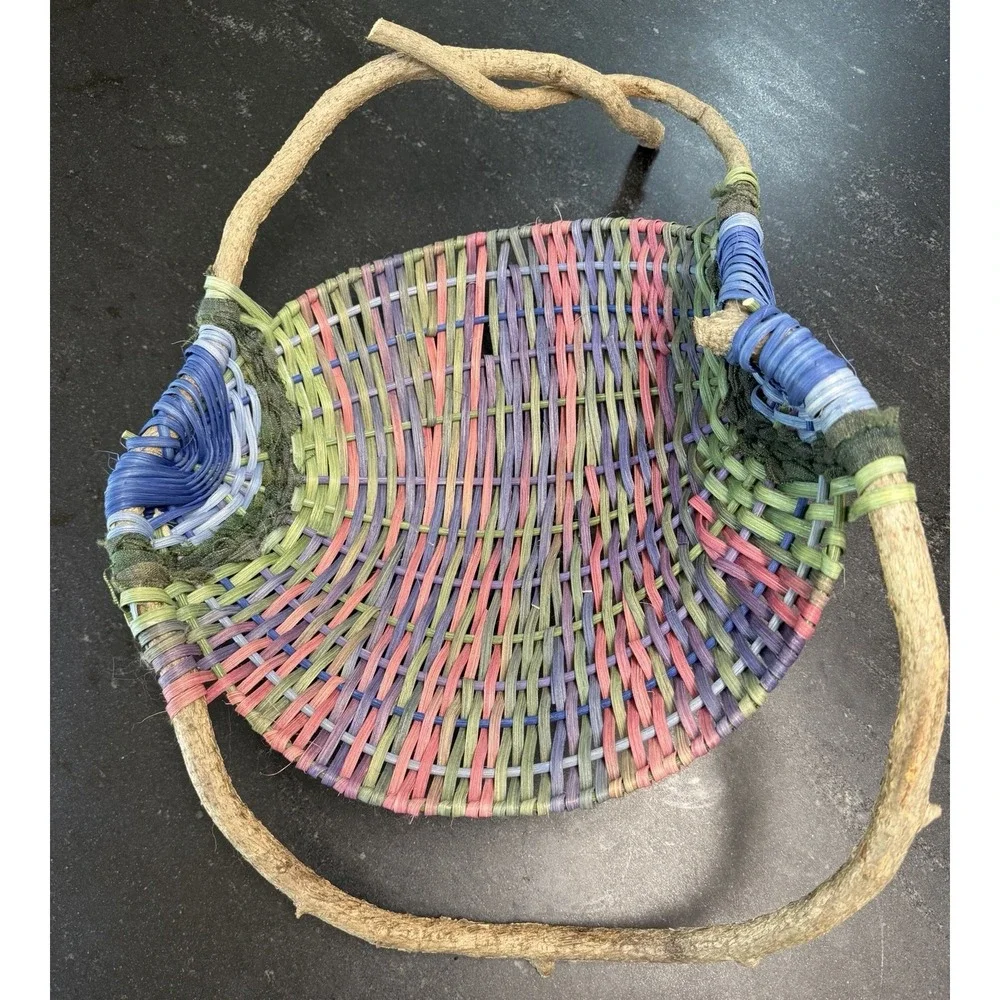 Joe Bruneau Handwoven Appalachian Rib Basket - Large 24